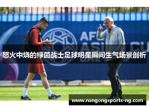 怒火中烧的绿茵战士足球明星瞬间生气场景剖析